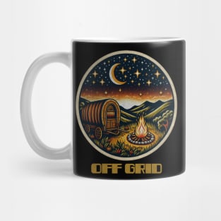 Off grid nomad wagon Mug